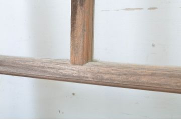 アンティーク建具　大正ロマンを感じさせるお洒落なガラス戸1枚(引き戸)(R-064122)