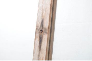 アンティーク建具　大正ロマンを感じさせるお洒落なガラス戸1枚(引き戸)(R-064122)