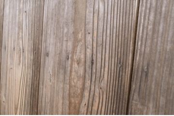 アンティーク建具　杉材　枯れた味わいのある蔵戸1枚(玄関戸、木製戸、引き戸)(R-064138)