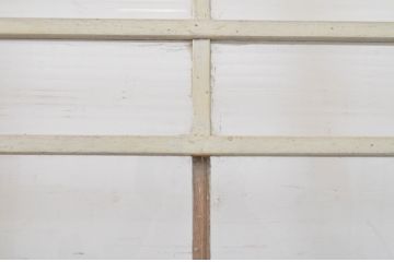 アンティーク建具　レトロな雰囲気たっぷりな背の高い店舗用ガラス戸3枚セット(引き戸)(R-064140)
