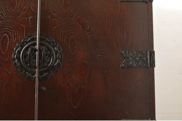 中古　美品　埼玉県 伝統工芸品　武州箪笥　佐久間作　上質な和の空間づくりにおすすめの和タンス(着物箪笥、衣装たんす、チェスト、引き出し)(R-064145)