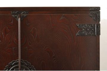 中古　美品　埼玉県 伝統工芸品　武州箪笥　佐久間作　上質な和の空間づくりにおすすめの和タンス(着物箪笥、衣装たんす、チェスト、引き出し)(R-064145)