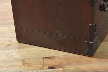 中古　美品　埼玉県 伝統工芸品　武州箪笥　佐久間作　上質な和の空間づくりにおすすめの和タンス(着物箪笥、衣装たんす、チェスト、引き出し)(R-064145)