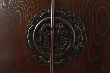 中古　美品　埼玉県 伝統工芸品　武州箪笥　佐久間作　上質な和の空間づくりにおすすめの和タンス(着物箪笥、衣装たんす、チェスト、引き出し)(R-064145)