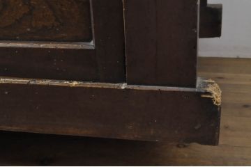 和製アンティーク　凛とした美しさが上品な和を演出してくれる近江水屋箪笥サイドボード(食器棚、戸棚、収納棚、キャビネット)(R-064153)
