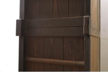 和製アンティーク　凛とした美しさが上品な和を演出してくれる近江水屋箪笥(食器棚、戸棚、収納棚、キャビネット、重ね箪笥)(R-064154)