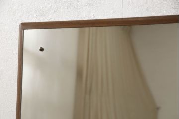 イギリスビンテージ　チーク材　北欧テイストのお部屋におすすめ!!洗練された佇まいが美しいドレッシングチェスト(ドレッサー、鏡台、化粧台、ミラー、ヴィンテージ)(R-064159)