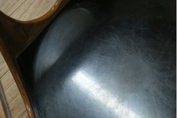 イギリスビンテージ　G-PLAN(ジープラン)　Fresco(フレスコ)　ガラストップがおしゃれなローテーブル　(R-064162)