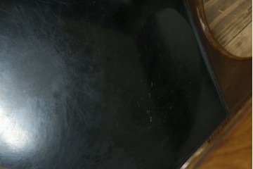 イギリスビンテージ　G-PLAN(ジープラン)　Fresco(フレスコ)　ガラストップがおしゃれなローテーブル　(R-064162)