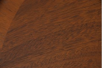 イギリスビンテージ　マホガニー材　高級品!!　真鍮製のキャスターが魅力のコーヒーテーブル(カフェテーブル、ローテーブル、サイドテーブル、ヴィンテージ)(R-064163)