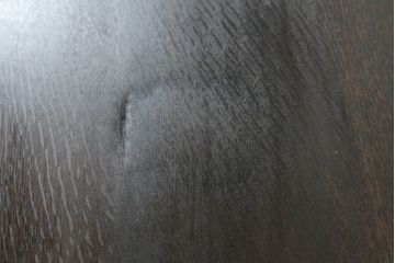 イギリスアンティーク　オーク材　ツイストレッグが目を惹く折り畳みコーヒーテーブル(カフェテーブル、ラウンドテーブル、センターテーブル、折りたたみテーブル)(R-064164)