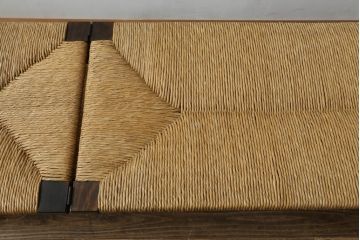 中古　美品　松本民芸家具　柳宗悦氏監修　#512型　ベンチ(長椅子、シェーズロング、寝イス、寝椅子)(定価約48万円)(R-064176)