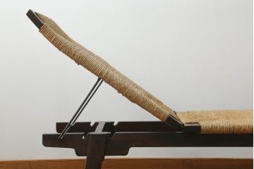 中古　美品　松本民芸家具　柳宗悦氏監修　#512型　ベンチ(長椅子、シェーズロング、寝イス、寝椅子)(定価約48万円)(R-064176)