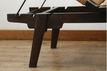 中古　美品　松本民芸家具　柳宗悦氏監修　#512型　ベンチ(長椅子、シェーズロング、寝イス、寝椅子)(定価約48万円)(R-064176)