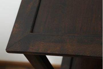 中古　美品　松本民芸家具　#506型　シックな色合いと上品な佇まいが魅力の朝鮮棚(飾り棚、収納棚、戸棚、陳列棚、茶棚、サイドボード)(定価約23万円)(R-064194)