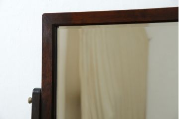 中古　美品　松本民芸家具　#309型一面鏡　品のあるシックな色合いがクラシカルな雰囲気を醸し出すドレッサー(鏡台、化粧台、ミラー)(定価約37万円)(R-064201)