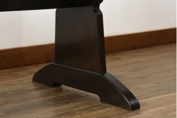 和製ビンテージ　松本民芸家具　落ち着いた大人の空間作りにおすすめのダイニングテーブル(食卓、4人掛け、4P、作業台、ヴィンテージ)(R-064203)