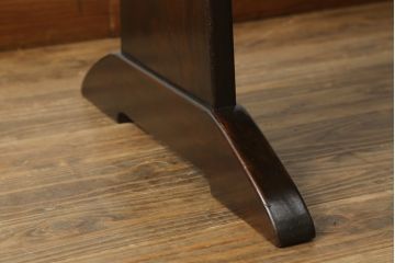 和製ビンテージ　松本民芸家具　落ち着いた大人の空間作りにおすすめのダイニングテーブル(食卓、4人掛け、4P、作業台、ヴィンテージ)(R-064203)