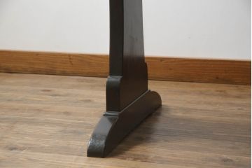 和製ビンテージ　松本民芸家具　落ち着いた色合いがお部屋に馴染みやすいダイニングテーブル(食卓、4人掛け、4P、作業台、ヴィンテージ)(R-064204)