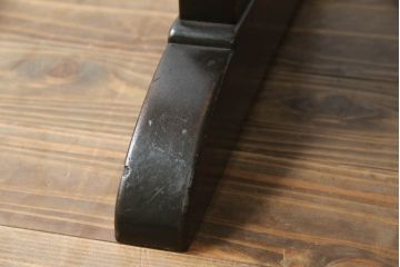 和製ビンテージ　松本民芸家具　落ち着いた色合いがお部屋に馴染みやすいダイニングテーブル(食卓、4人掛け、4P、作業台、ヴィンテージ)(R-064204)