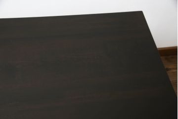 和製ビンテージ　松本民芸家具　落ち着いた色合いがお部屋に馴染みやすいダイニングテーブル(食卓、4人掛け、4P、作業台、ヴィンテージ)(R-064205)