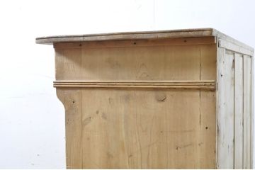 フランスアンティーク　パイン材の温かみが感じられるチェスト(引き出し、サイドチェスト、洋服タンス、サイドボード)(R-064221)