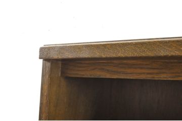 和製ビンテージ　2way　重ねても並べても使えるブルージュ風キャビネット(サイドキャビネット、サイドボード、本棚、ブックシェルフ、収納棚、戸棚、飾り棚、ヴィンテージ)(R-064234)