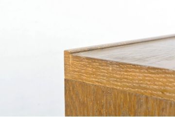 和製ビンテージ　2way　重ねても並べても使えるブルージュ風キャビネット(サイドキャビネット、サイドボード、本棚、ブックシェルフ、収納棚、戸棚、飾り棚、ヴィンテージ)(R-064234)