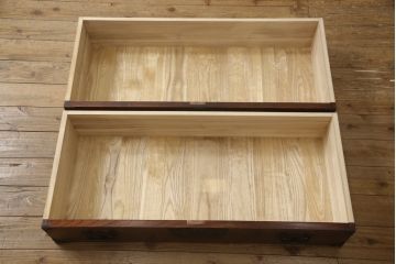 中古　岩谷堂箪笥　力強い木目が美しい和箪笥(収納箪笥、整理タンス、衣装たんす、引き出し)(R-064235)