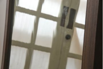 和製アンティーク　趣き深い風合いが魅力!!古い商店の大型鏡(姿見、ミラー)(R-064254)