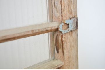 アンティーク建具　大正ロマン　レトロな雰囲気を演出するモールガラス扉1枚(ドア)(R-064262)