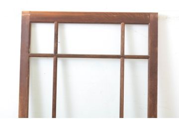 アンティーク建具　大正ロマン　ノスタルジックな雰囲気を醸し出すガラス戸1枚(引き戸)(R-064285)