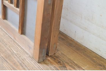 アンティーク建具　大正ロマンの雰囲気が漂う小振りなガラス窓2枚セット(ガラス戸、引き戸)(R-064330)