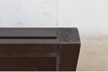 アンティーク建具　透かし彫りが目を惹く小さな欄間3枚セット(明かり取り、明り取り)(R-064331)