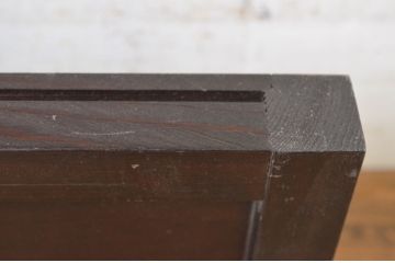 アンティーク建具　透かし彫りが目を惹く小さな欄間3枚セット(明かり取り、明り取り)(R-064331)