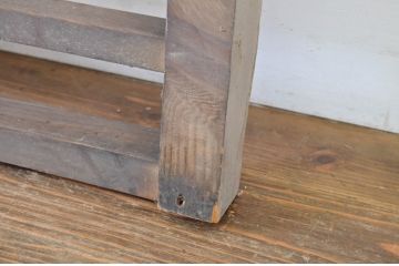 アンティーク建具　経年によって増した味わいが魅力!古いお屋敷の手すり(手摺り、フェンス、柵)(R-064337)