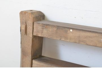 アンティーク建具　経年によって増した味わいが魅力!古いお屋敷の手すり(手摺り、フェンス、柵)(R-064337)