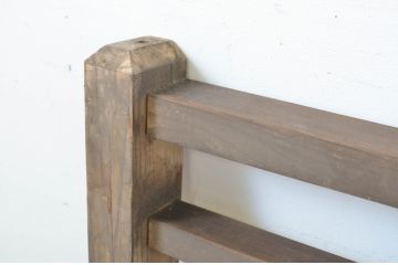 アンティーク建具　経年によって増した味わいが魅力!古いお屋敷の手すり(手摺り、フェンス、柵)(R-064338)