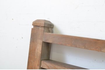 アンティーク建具　経年によって増した味わいが魅力!古いお屋敷の手すり(手摺り、フェンス、柵)(R-064338)