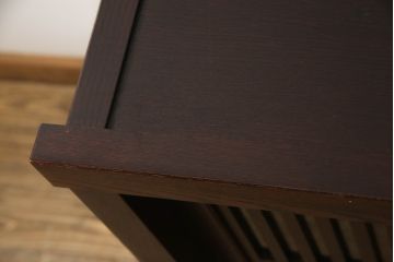 中古　美品　上質な和の空間を演出する水屋箪笥サイドボード(サイドキャビネット、収納棚、戸棚、下駄箱)(R-064354)