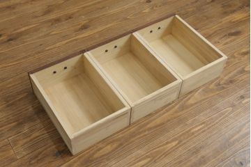 中古　美品　上質な和の空間を演出する水屋箪笥サイドボード(サイドキャビネット、収納棚、戸棚、食器棚、茶箪笥)(R-064355)