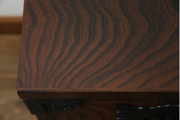 中古　美品　岩谷堂箪笥　力強い木目が美しい和箪笥　(R-064359)