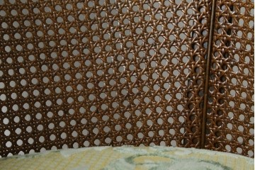 中古　美品　DREXEL HERITAGE(ドレクセルヘリテイジ)　くつろぎの時間を演出するキャスター付きアームチェア　(R-064377)