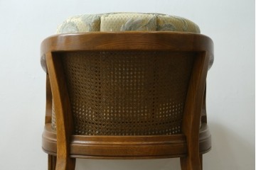 中古　美品　DREXEL HERITAGE(ドレクセルヘリテイジ)　くつろぎの時間を演出するキャスター付きアームチェア　(R-064377)