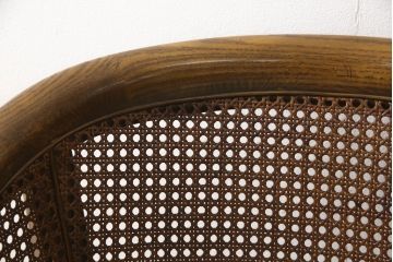 中古　美品　DREXEL HERITAGE(ドレクセルヘリテイジ)　くつろぎの時間を演出するキャスター付きアームチェア(椅子、イス、ダイニングチェア)(R-064378)