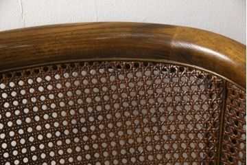 中古　美品　DREXEL HERITAGE(ドレクセルヘリテイジ)　くつろぎの時間を演出するキャスター付きアームチェア(椅子、イス、ダイニングチェア)(R-064378)