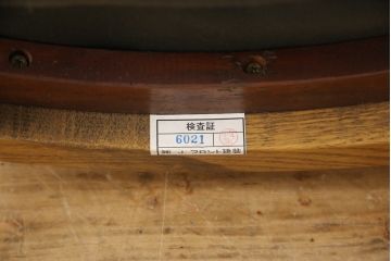 中古　美品　DREXEL HERITAGE(ドレクセルヘリテイジ)　くつろぎの時間を演出するキャスター付きアームチェア(椅子、イス、ダイニングチェア)(R-064379)