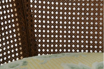 中古　美品　DREXEL HERITAGE(ドレクセルヘリテイジ)　くつろぎの時間を演出するキャスター付きアームチェア　(R-064379)