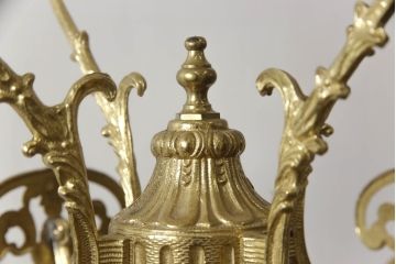 中古　美品　イタリア製　3G社　ゴージャスなデザインが魅力的なコートハンガー(ポールハンガー、帽子掛け、店舗什器)(定価約10万円)(R-064384)