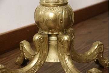中古　美品　イタリア製　3G社　ゴージャスなデザインが魅力的なコートハンガー(ポールハンガー、帽子掛け、店舗什器)(定価約10万円)(R-064384)